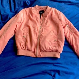 forever 21 pink coat